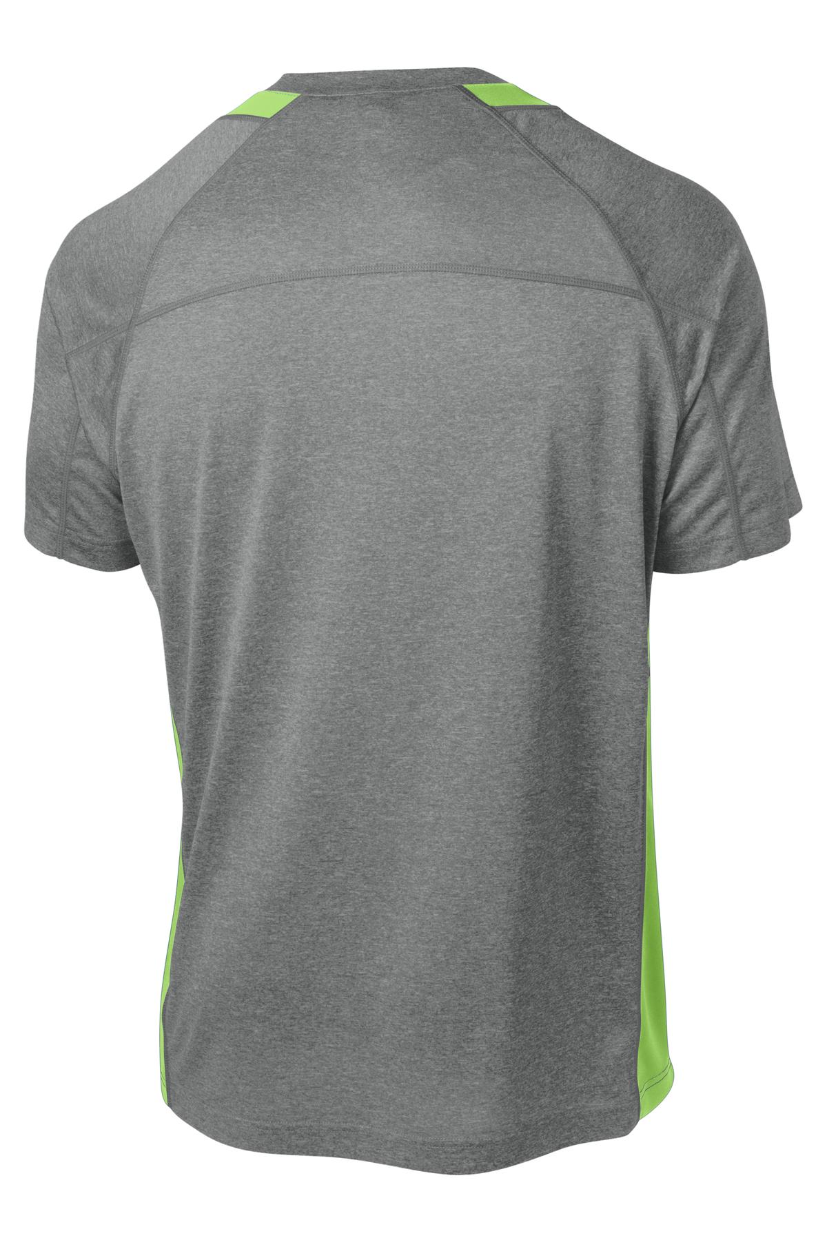 Sport-Tek® Heather Colorblock Contender Tee