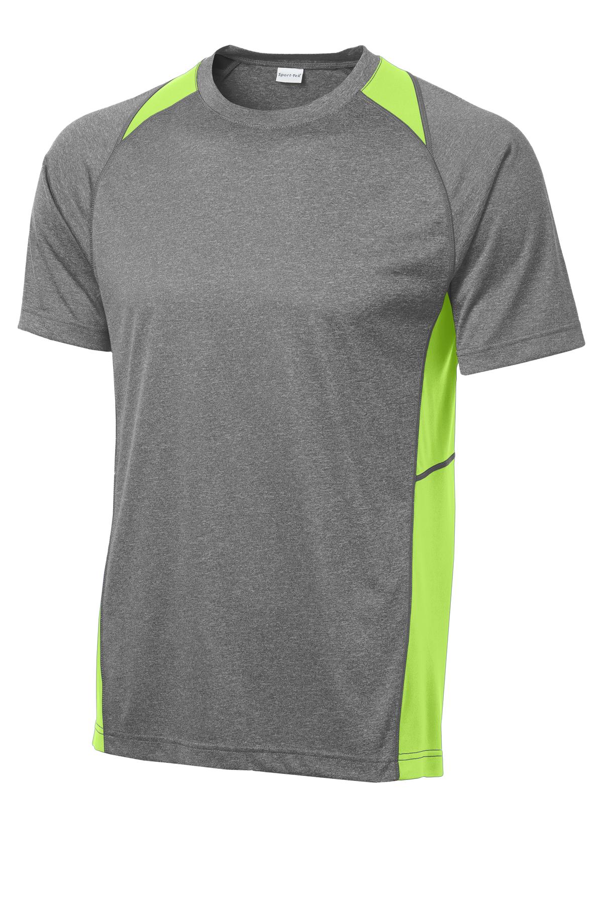 Sport-Tek® Heather Colorblock Contender Tee