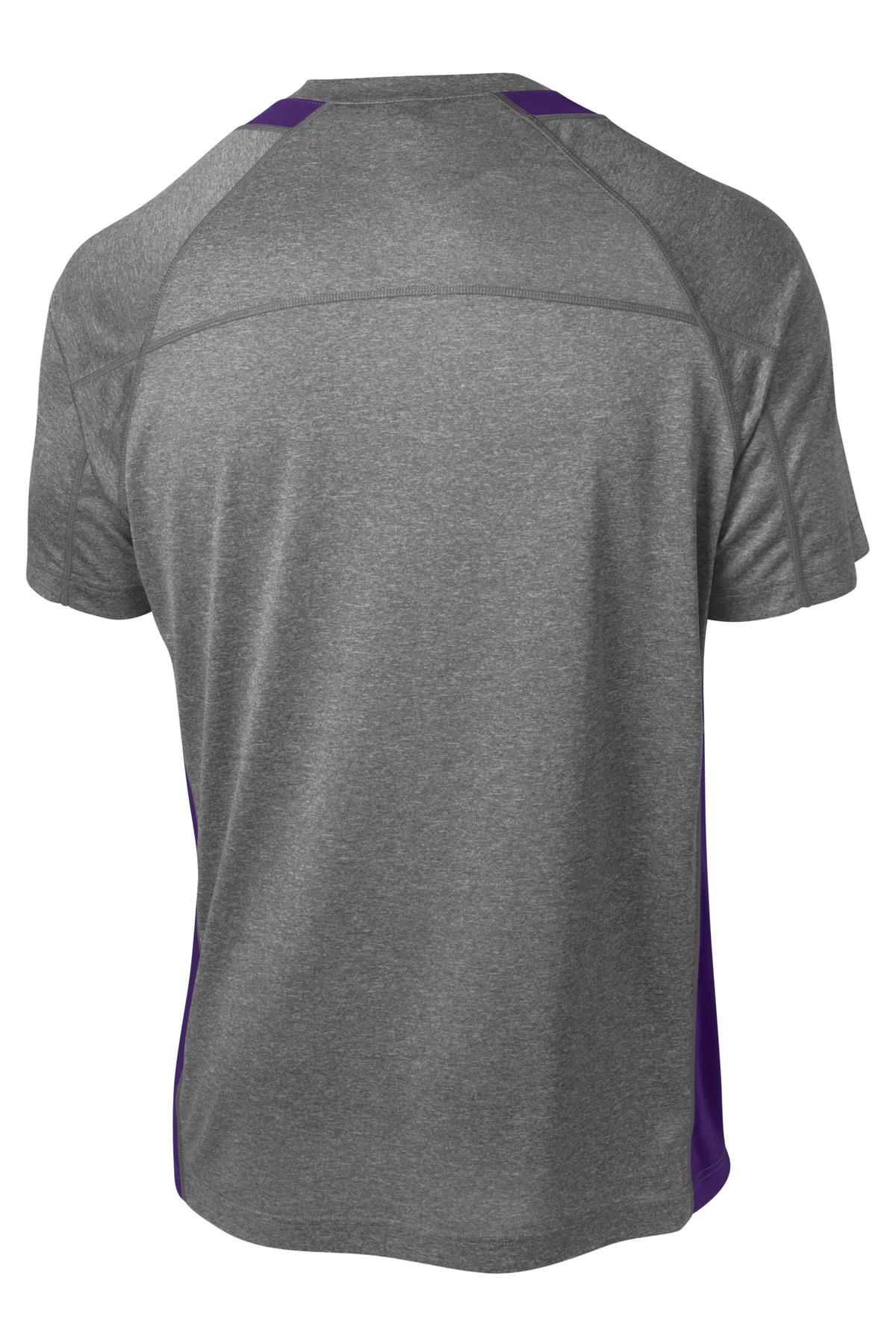 Sport-Tek® Heather Colorblock Contender Tee