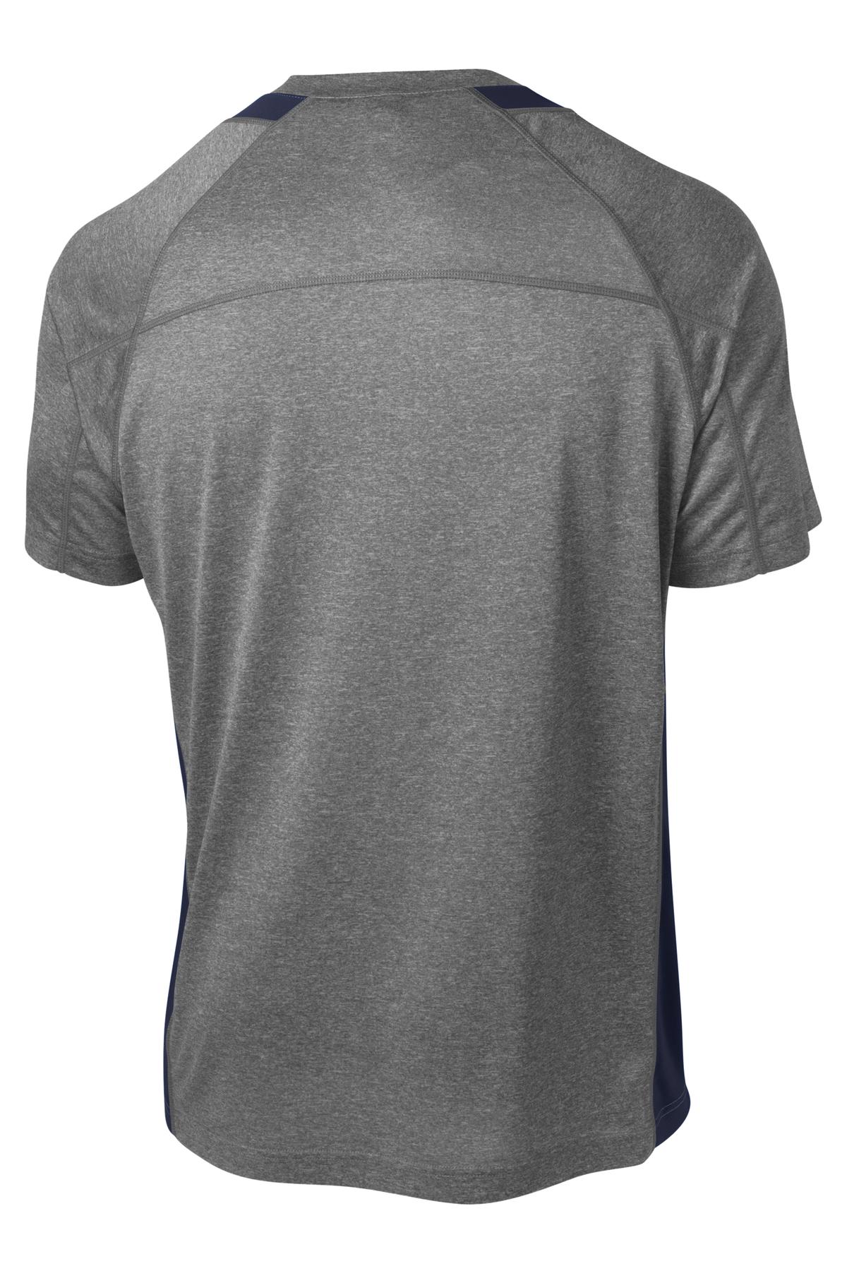 Sport-Tek® Heather Colorblock Contender Tee