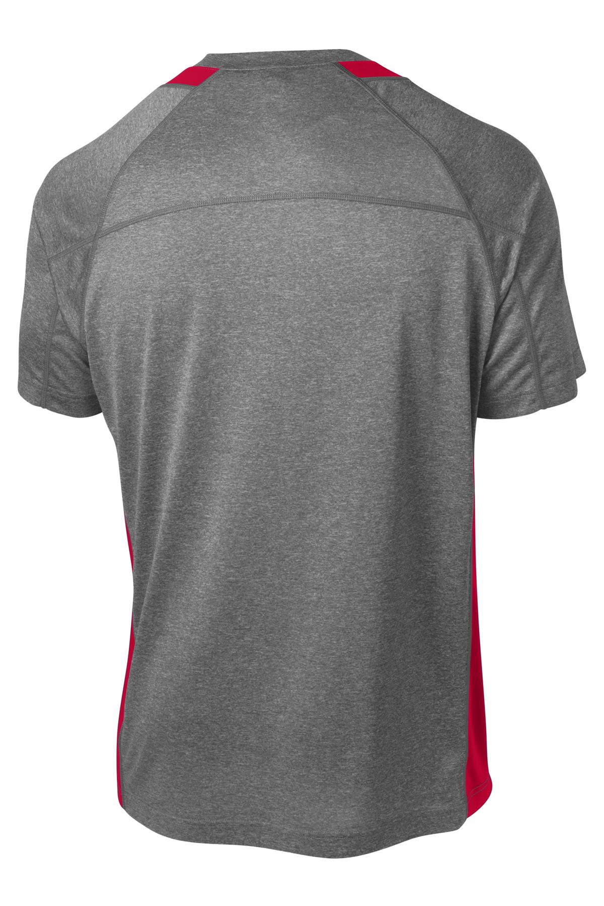 Sport-Tek® Heather Colorblock Contender Tee