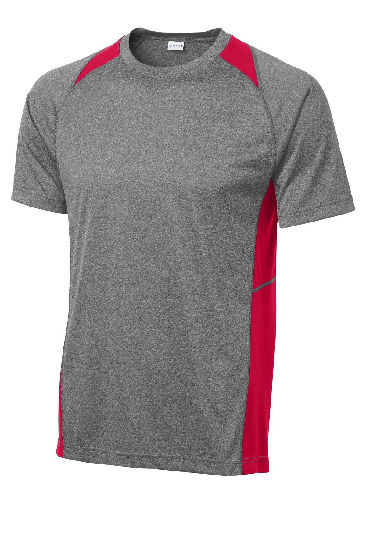 Sport-Tek® Heather Colorblock Contender Tee