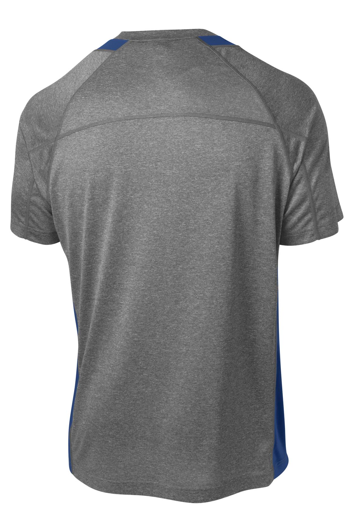 Sport-Tek® Heather Colorblock Contender Tee