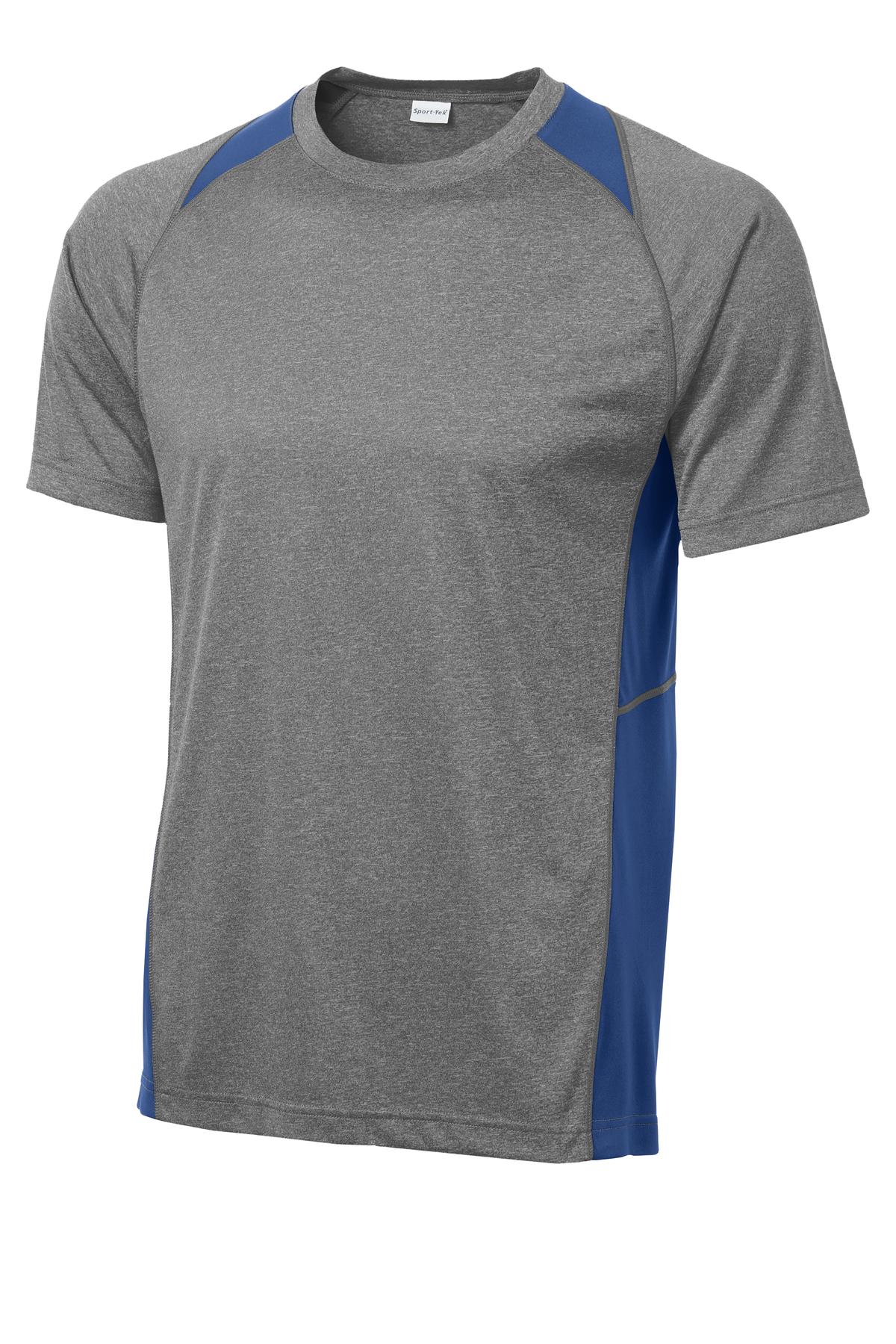 Sport-Tek® Heather Colorblock Contender Tee