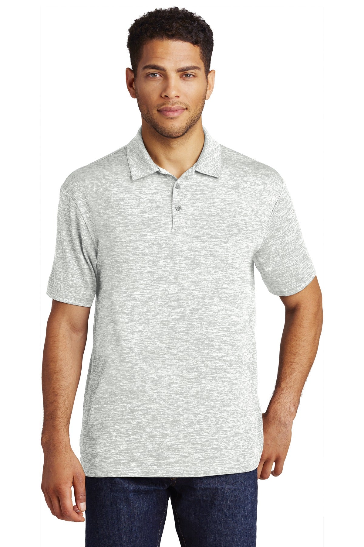 Sport-Tek® PosiCharge® Electric Heather Polo