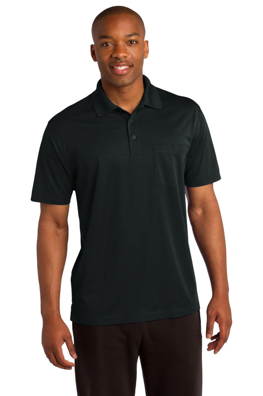 Sport-Tek® Micropique Sport-Wick® Pocket Polo