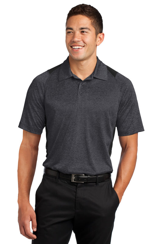 Sport-Tek® Heather Colorblock Contender Polo (CORE COLORS)