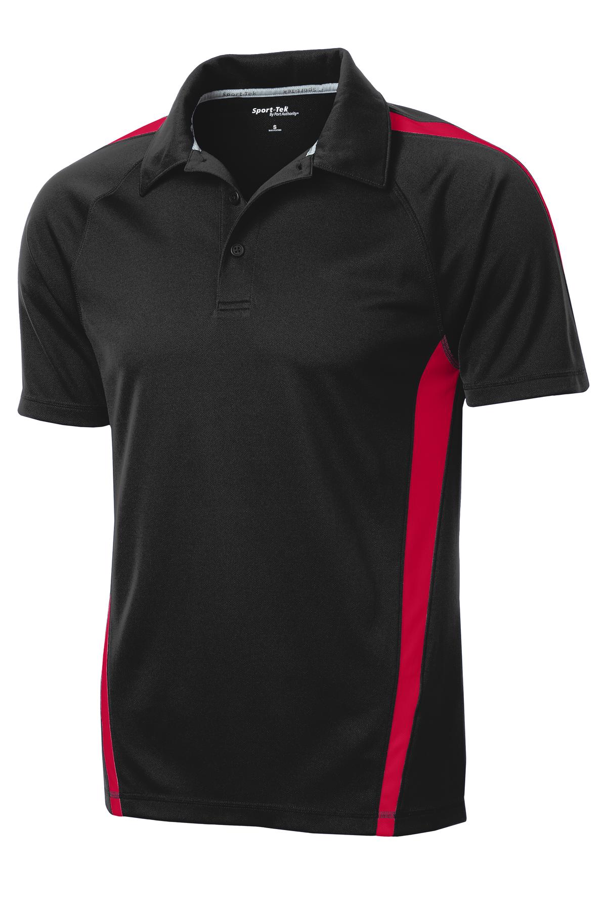 Sport-Tek® PosiCharge® Micro-Mesh Colorblock Polo