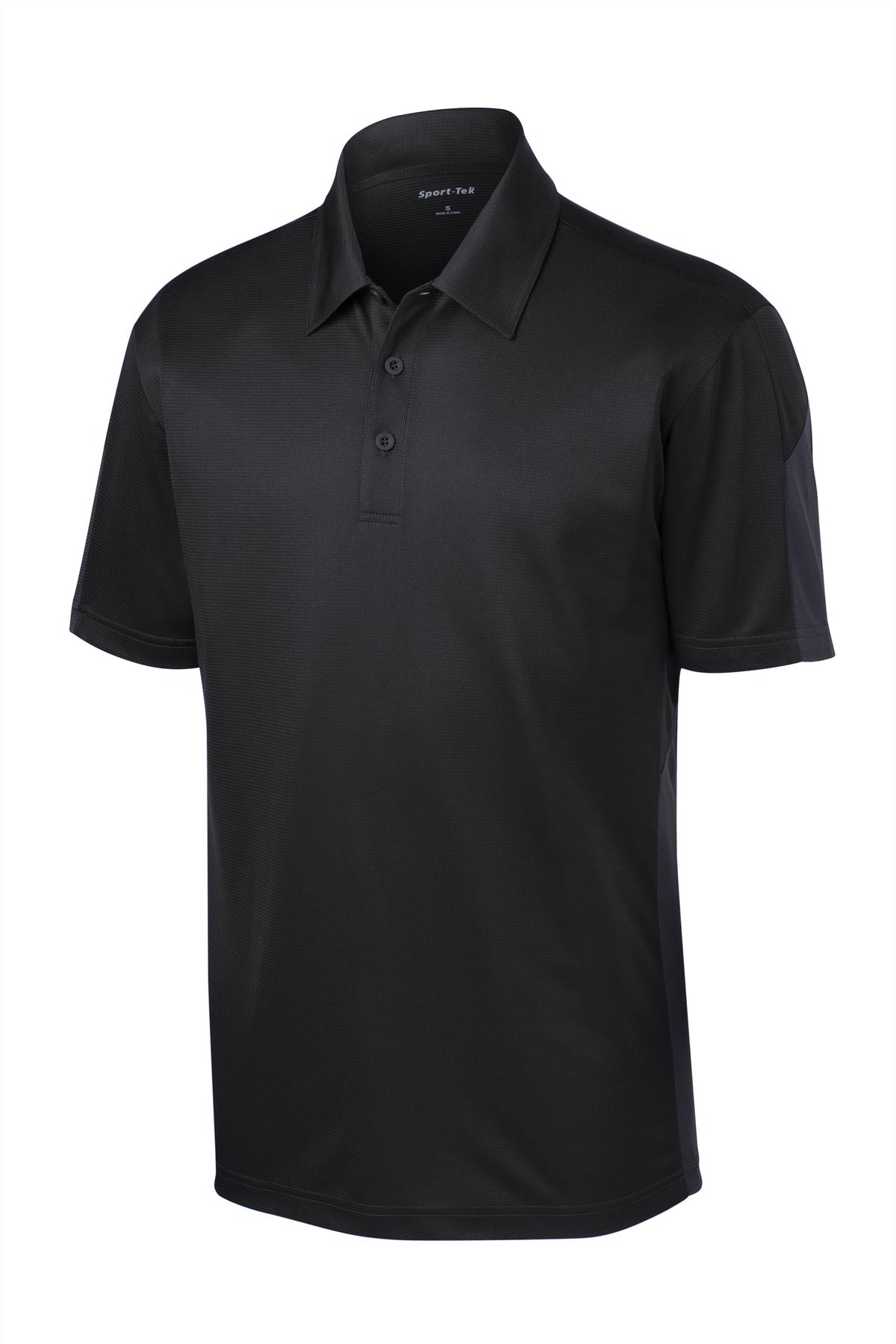 Sport-Tek® PosiCharge® Active Textured Colorblock Polo