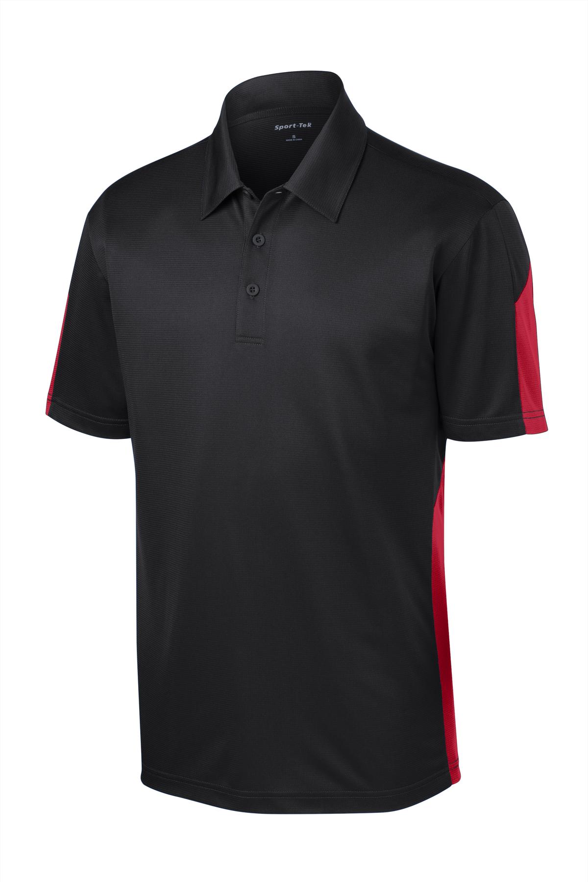 Sport-Tek® PosiCharge® Active Textured Colorblock Polo