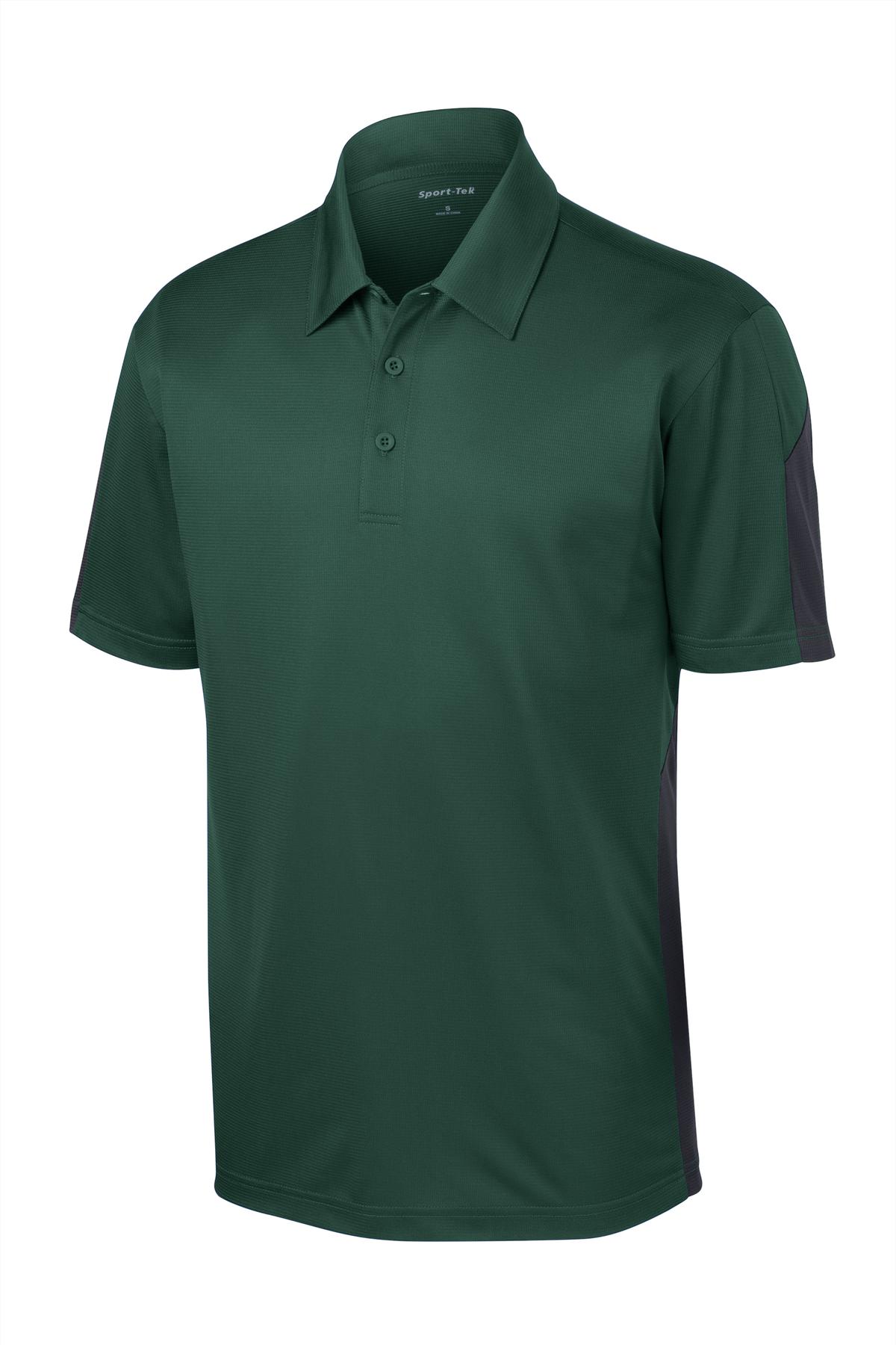 Sport-Tek® PosiCharge® Active Textured Colorblock Polo