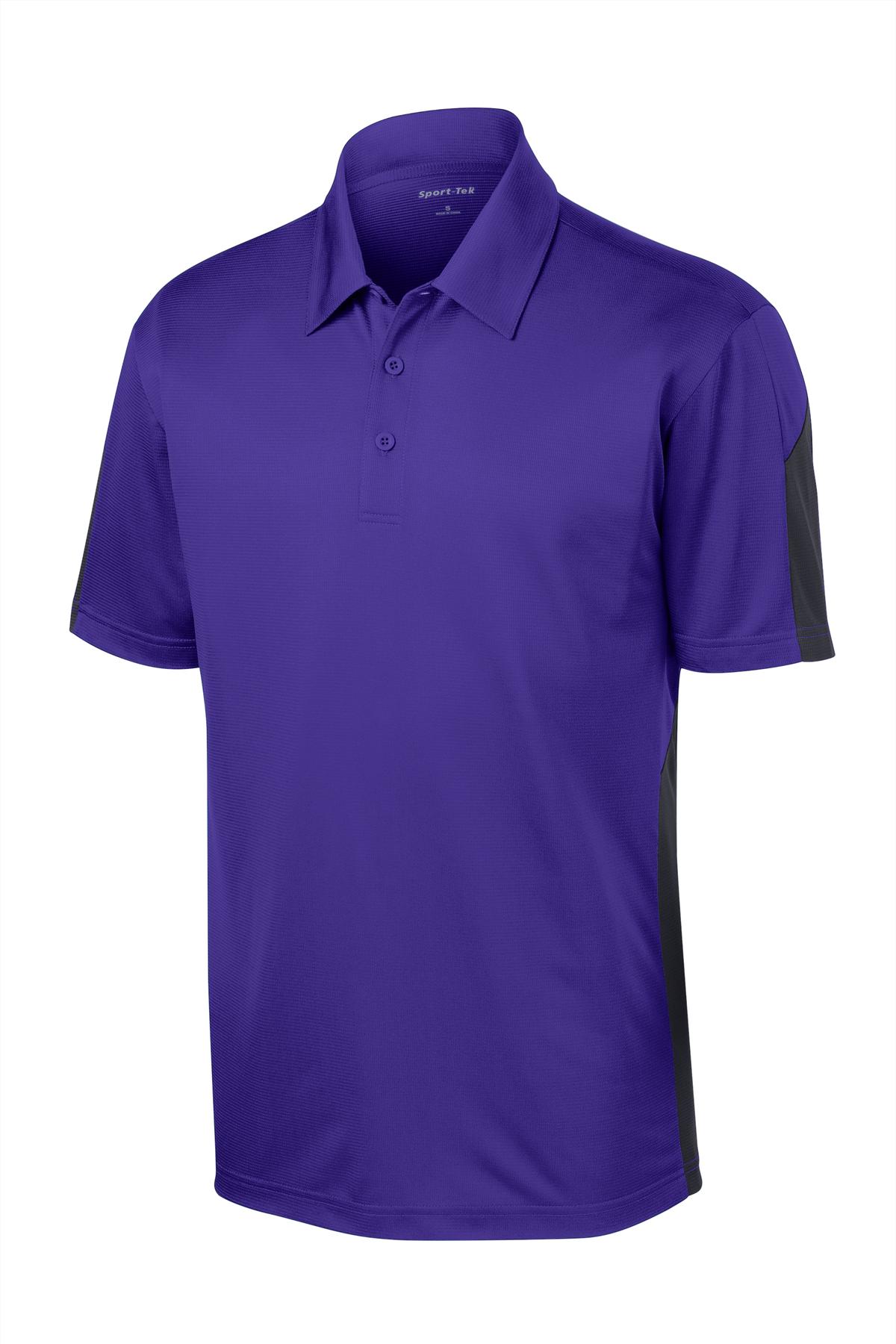 Sport-Tek® PosiCharge® Active Textured Colorblock Polo