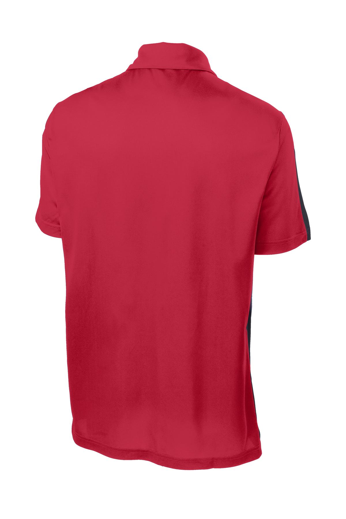 Sport-Tek® PosiCharge® Active Textured Colorblock Polo