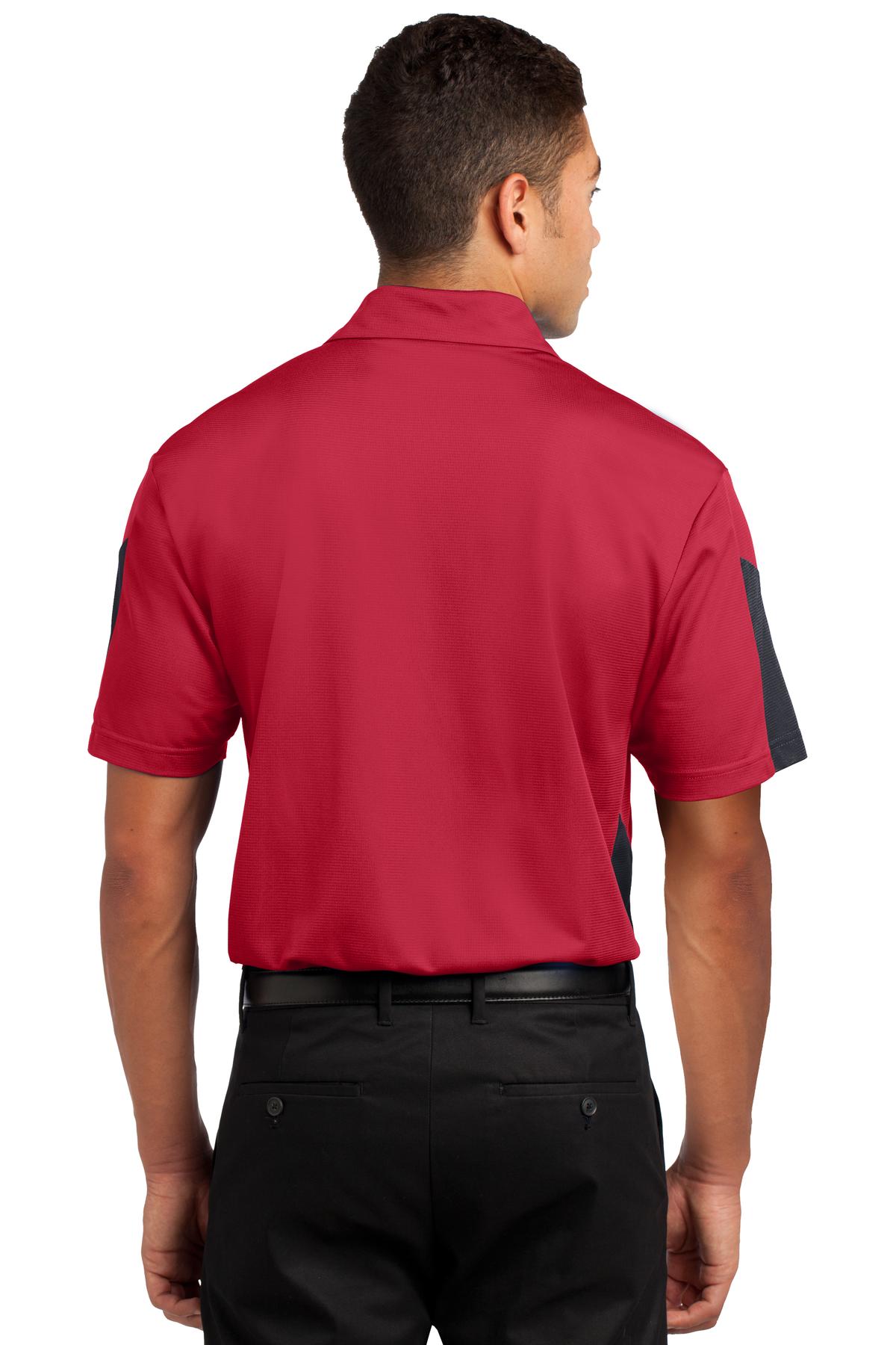 Sport-Tek® PosiCharge® Active Textured Colorblock Polo