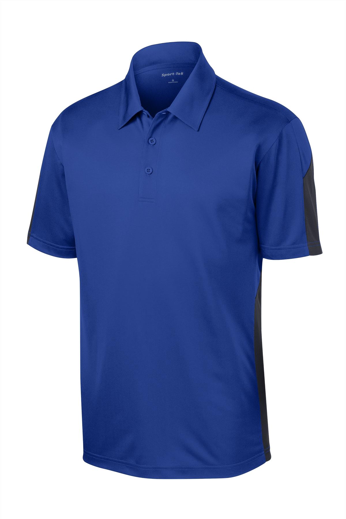 Sport-Tek® PosiCharge® Active Textured Colorblock Polo