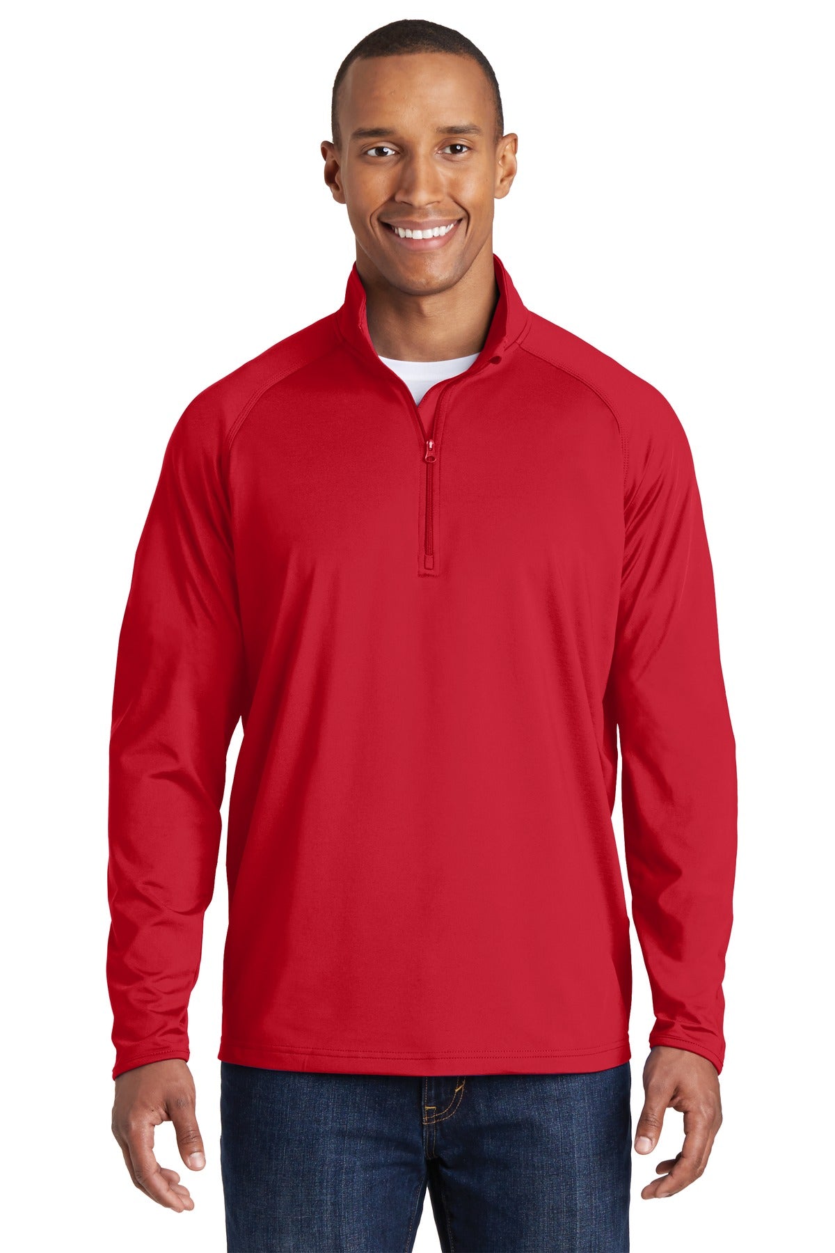 Sport-Tek® Sport-Wick® Stretch 1/4-Zip Pullover