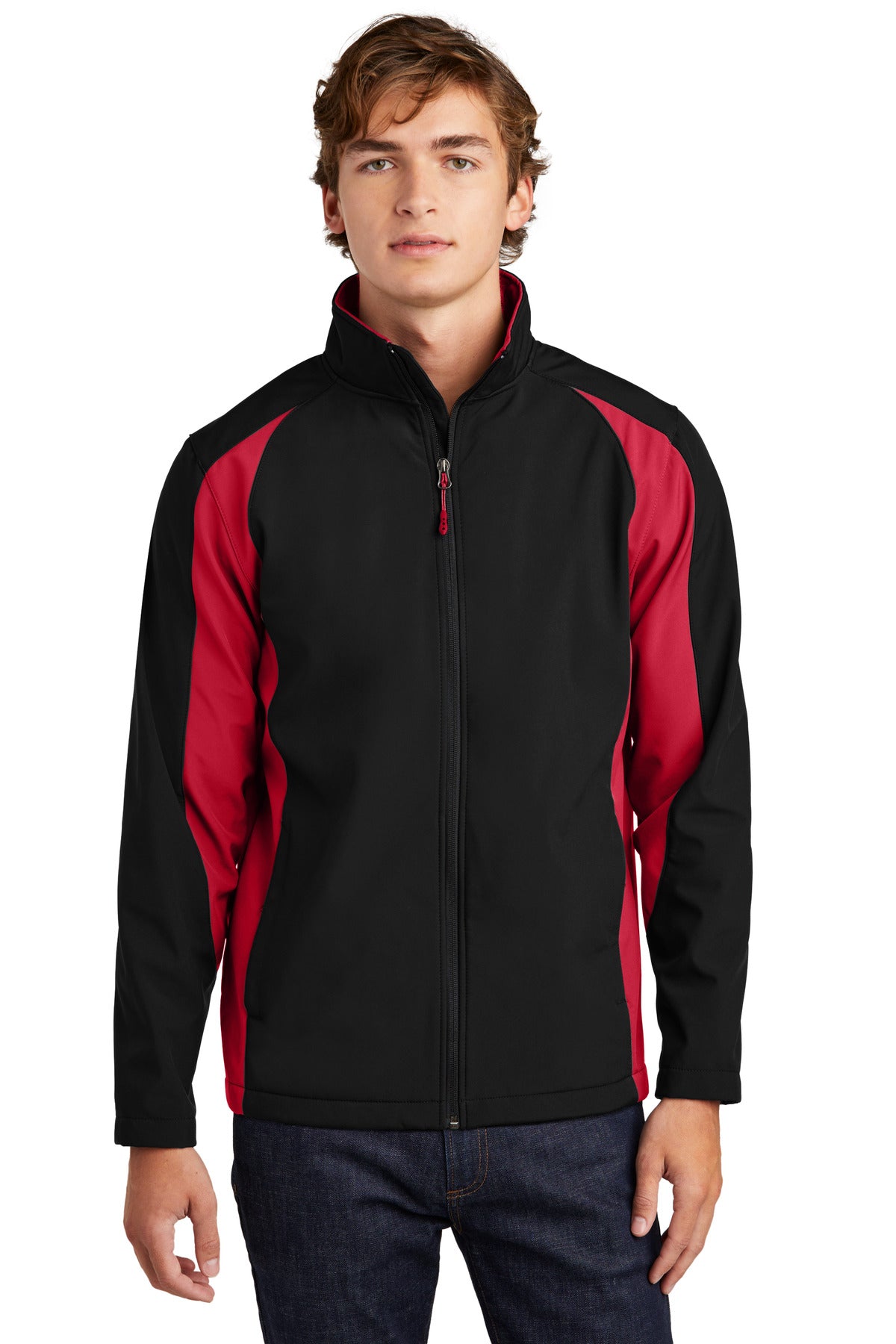 Sport-Tek® Colorblock Soft Shell Jacket