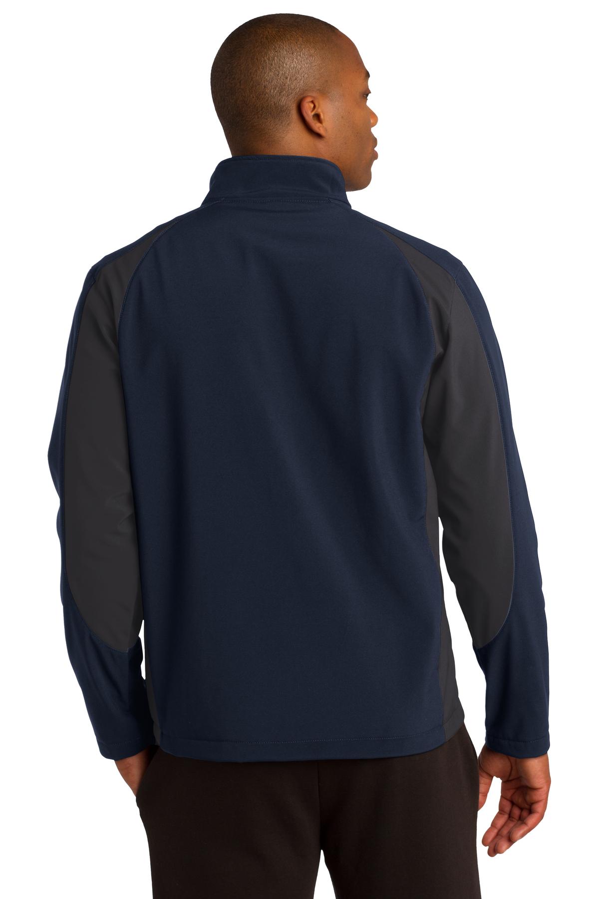 Sport-Tek® Colorblock Soft Shell Jacket