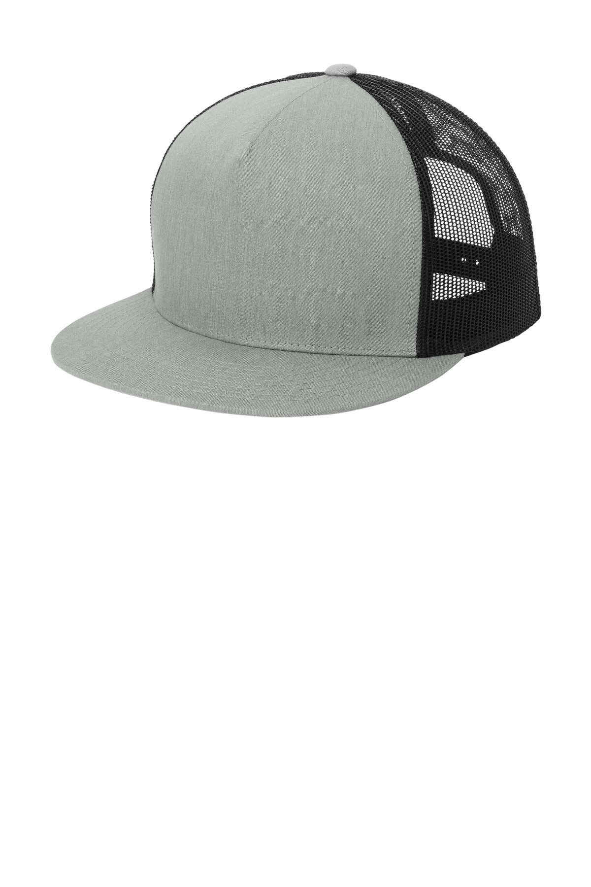 Sport-Tek® YP Classics® 5-Panel Classic Trucker Mesh Back Cap