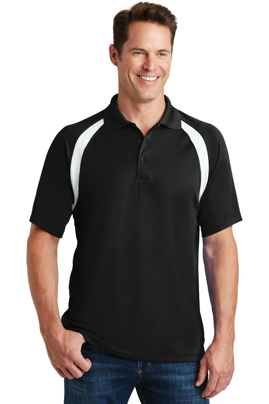 Sport-Tek® Dry Zone® Colorblock Raglan Polo