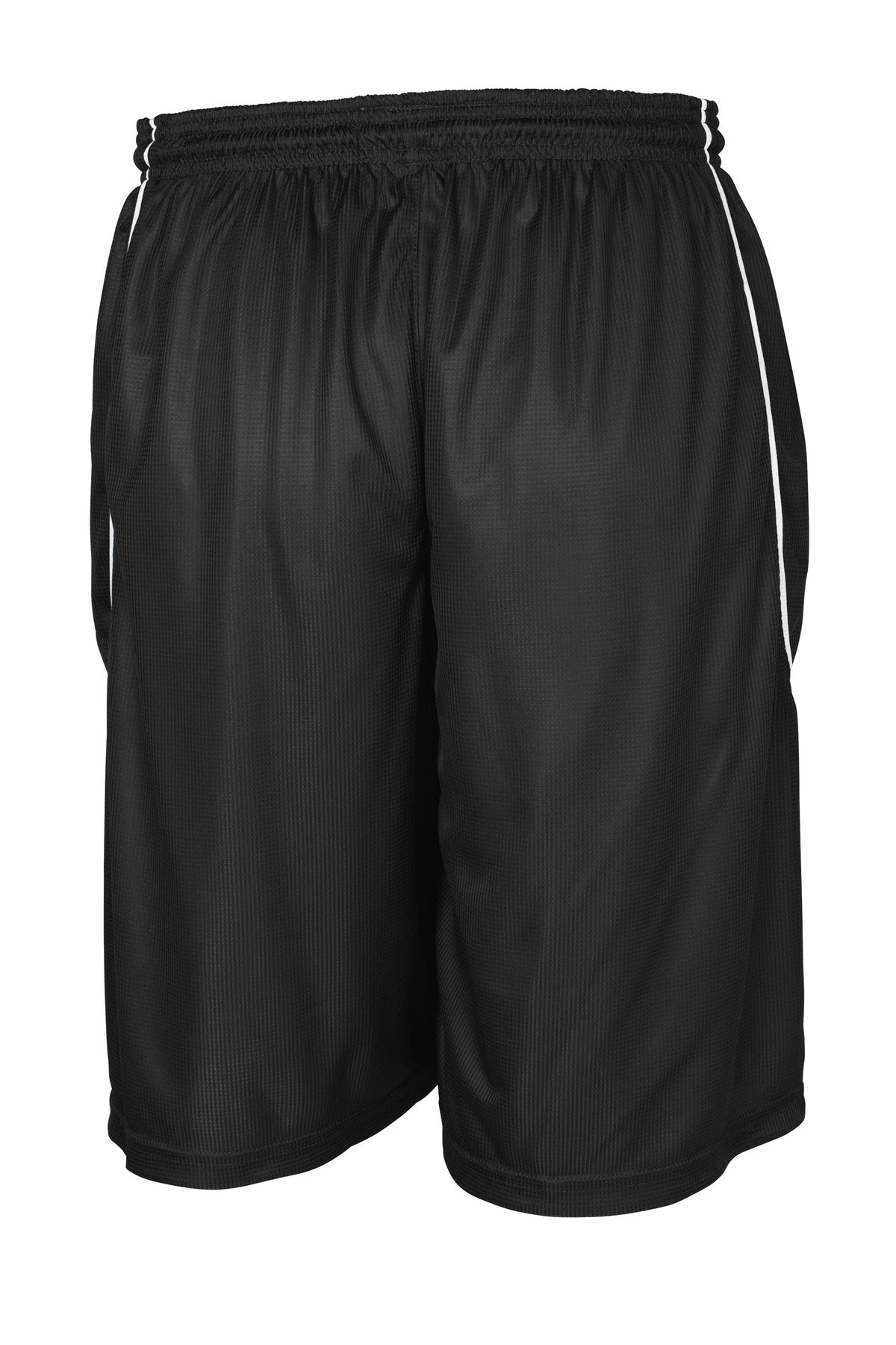 Sport-Tek® Youth PosiCharge® Mesh Reversible Spliced Short