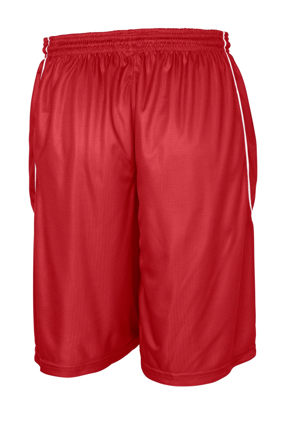 Sport-Tek® Youth PosiCharge® Mesh Reversible Spliced Short