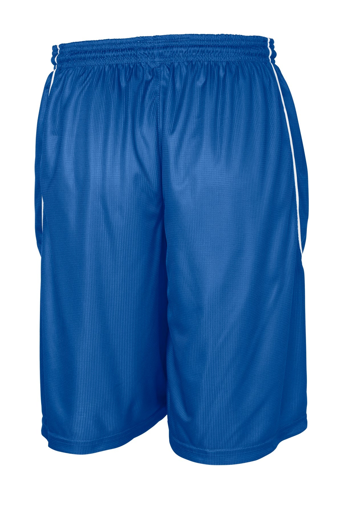 Sport-Tek® Youth PosiCharge® Mesh Reversible Spliced Short