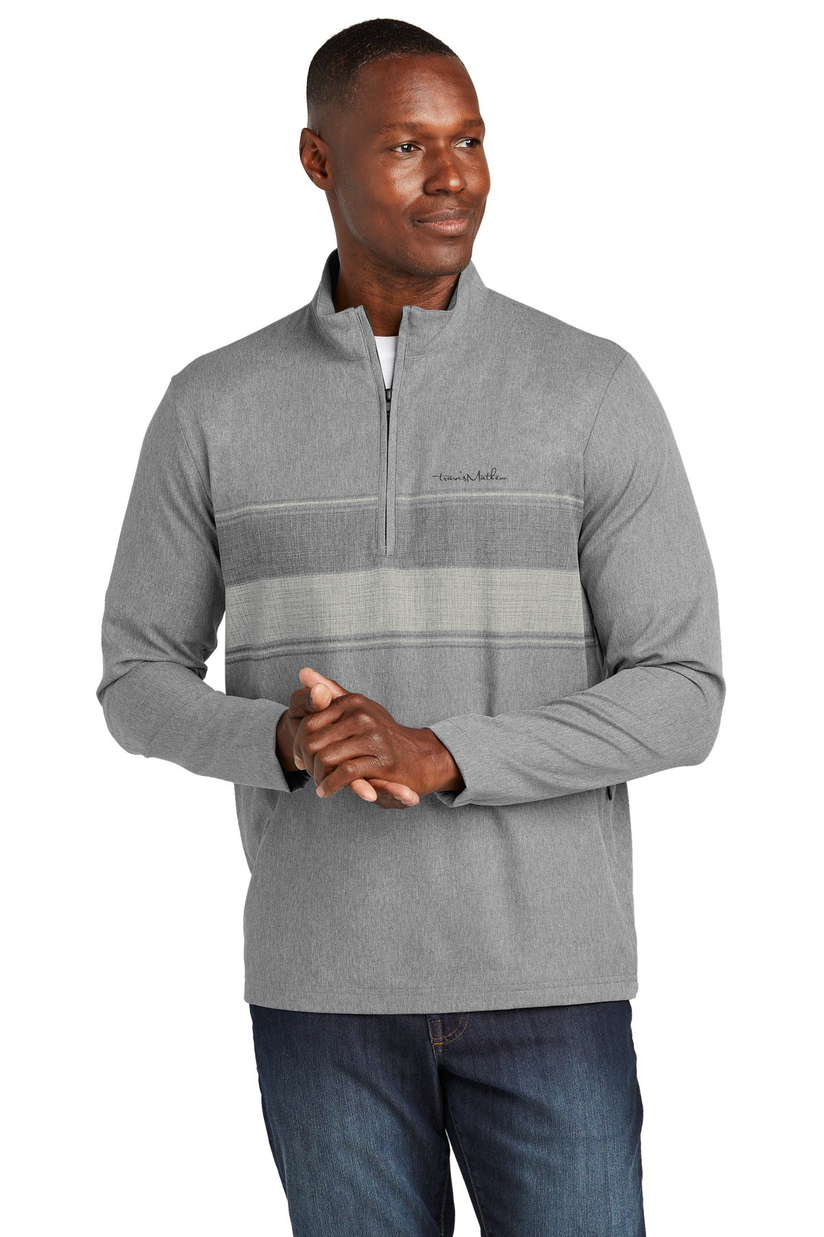 TravisMathew Balboa Chest Stripe 1/4-Zip