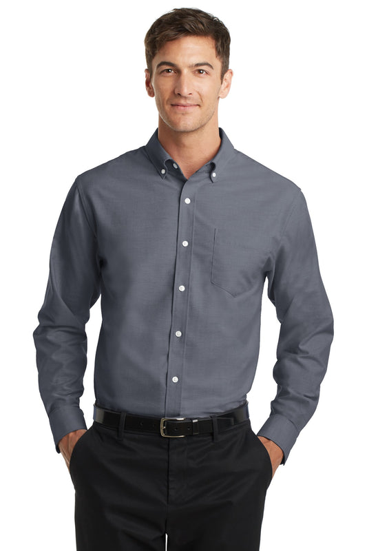 Port Authority® Tall SuperPro Oxford Shirt