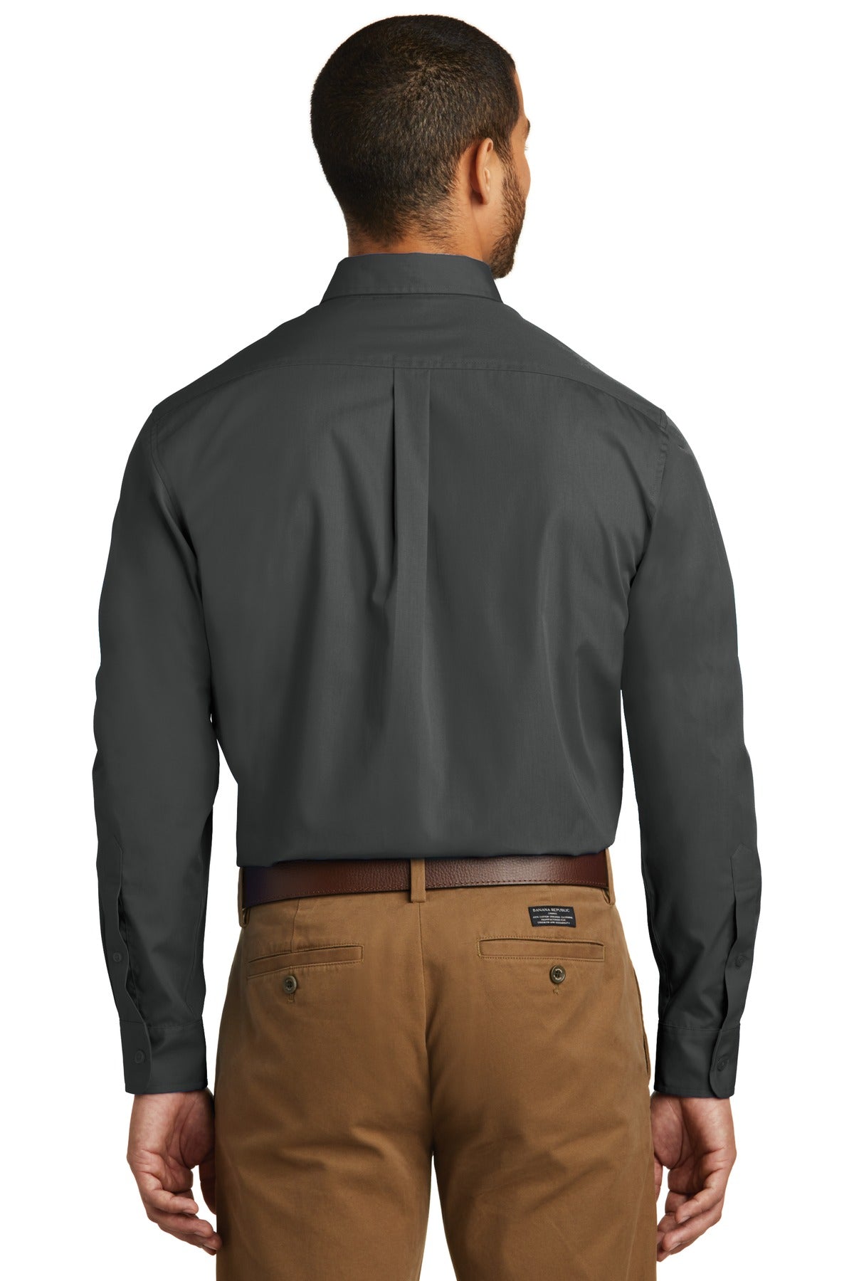 Port Authority® Long Sleeve Carefree Poplin Shirt