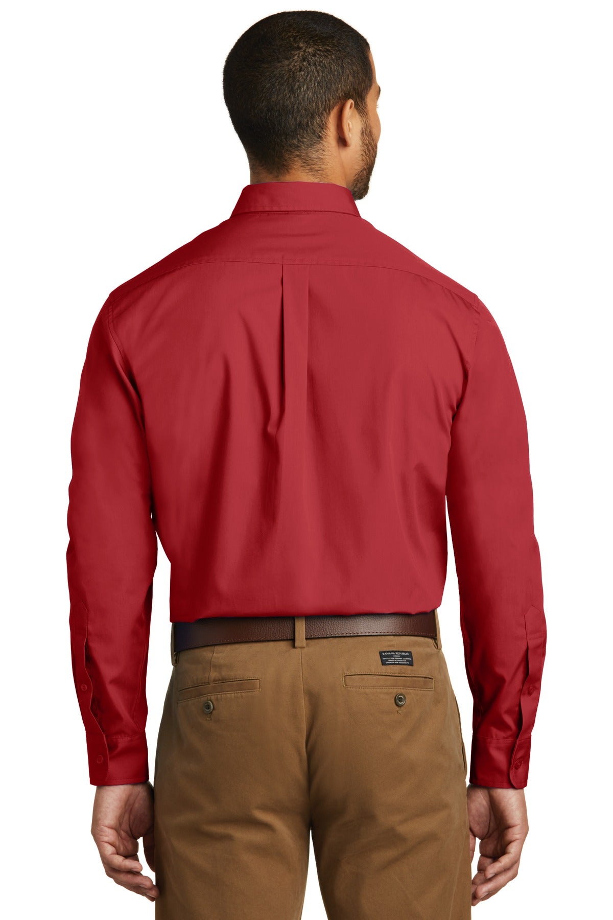 Port Authority® Long Sleeve Carefree Poplin Shirt