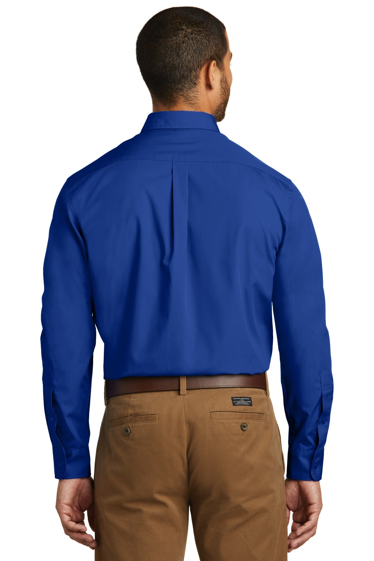 Port Authority® Long Sleeve Carefree Poplin Shirt