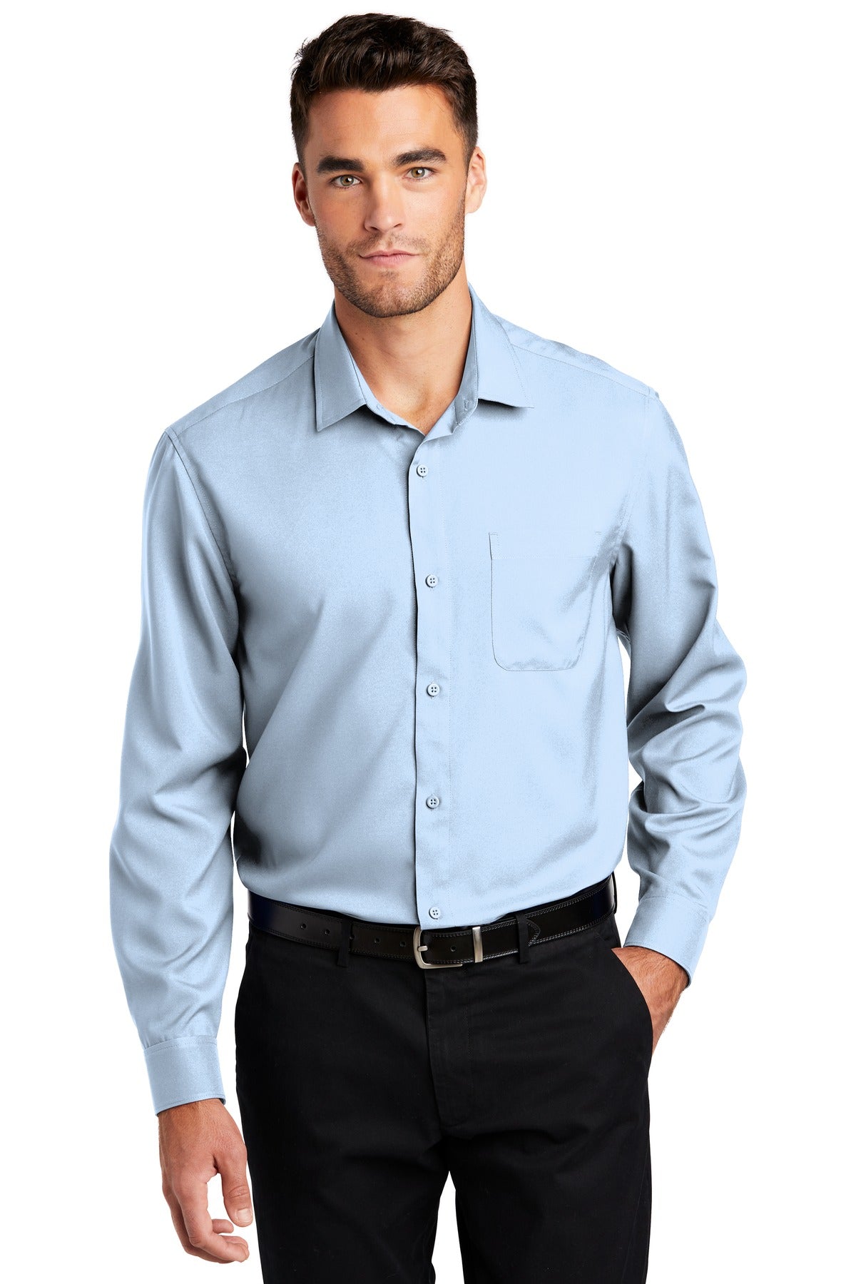 Port Authority® Long Sleeve Performance Staff Shirt