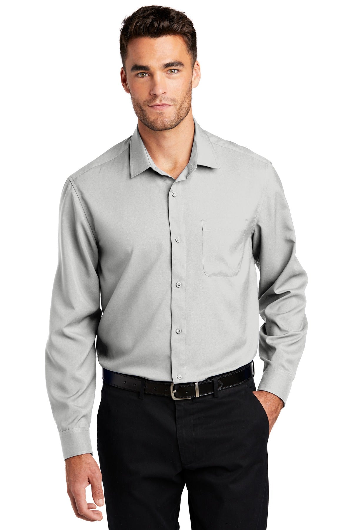 Port Authority® Long Sleeve Performance Staff Shirt