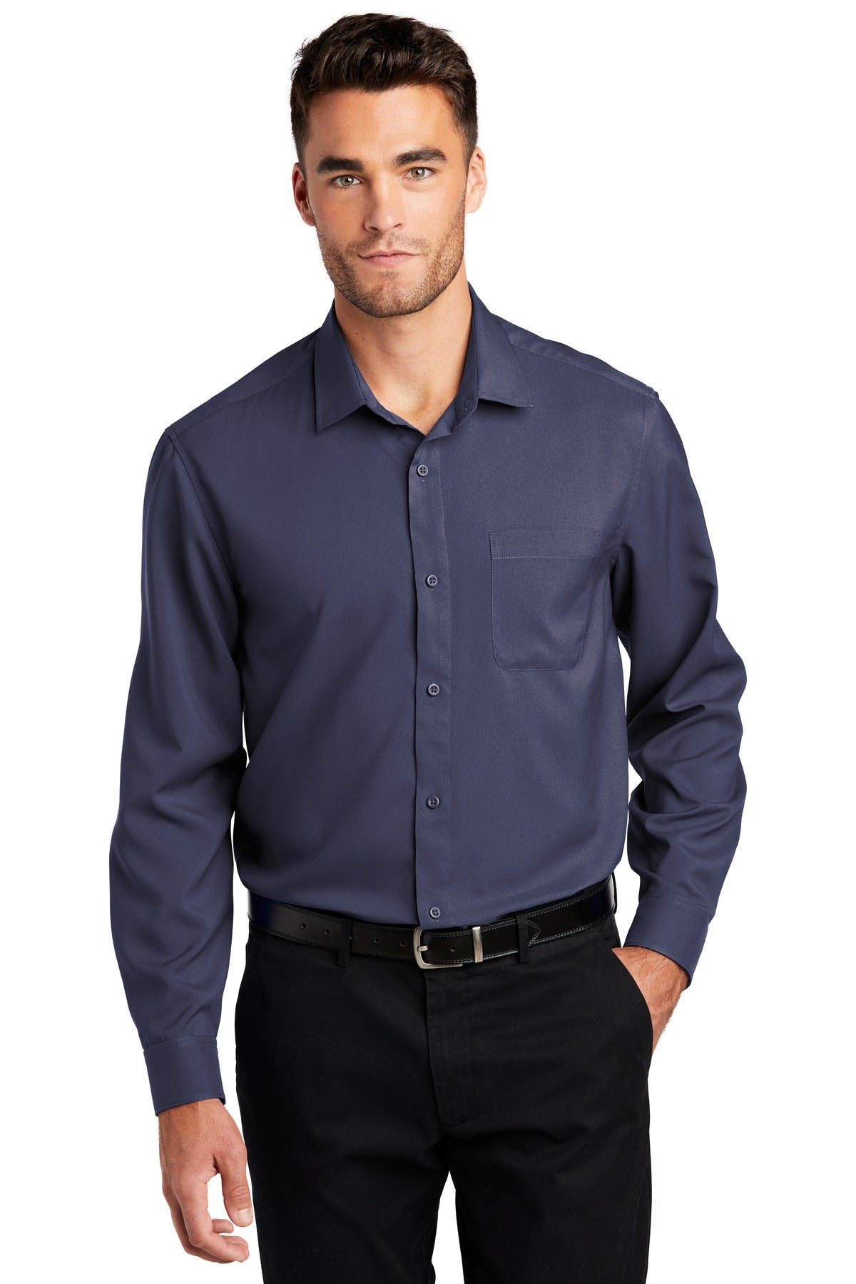 Port Authority® Long Sleeve Performance Staff Shirt