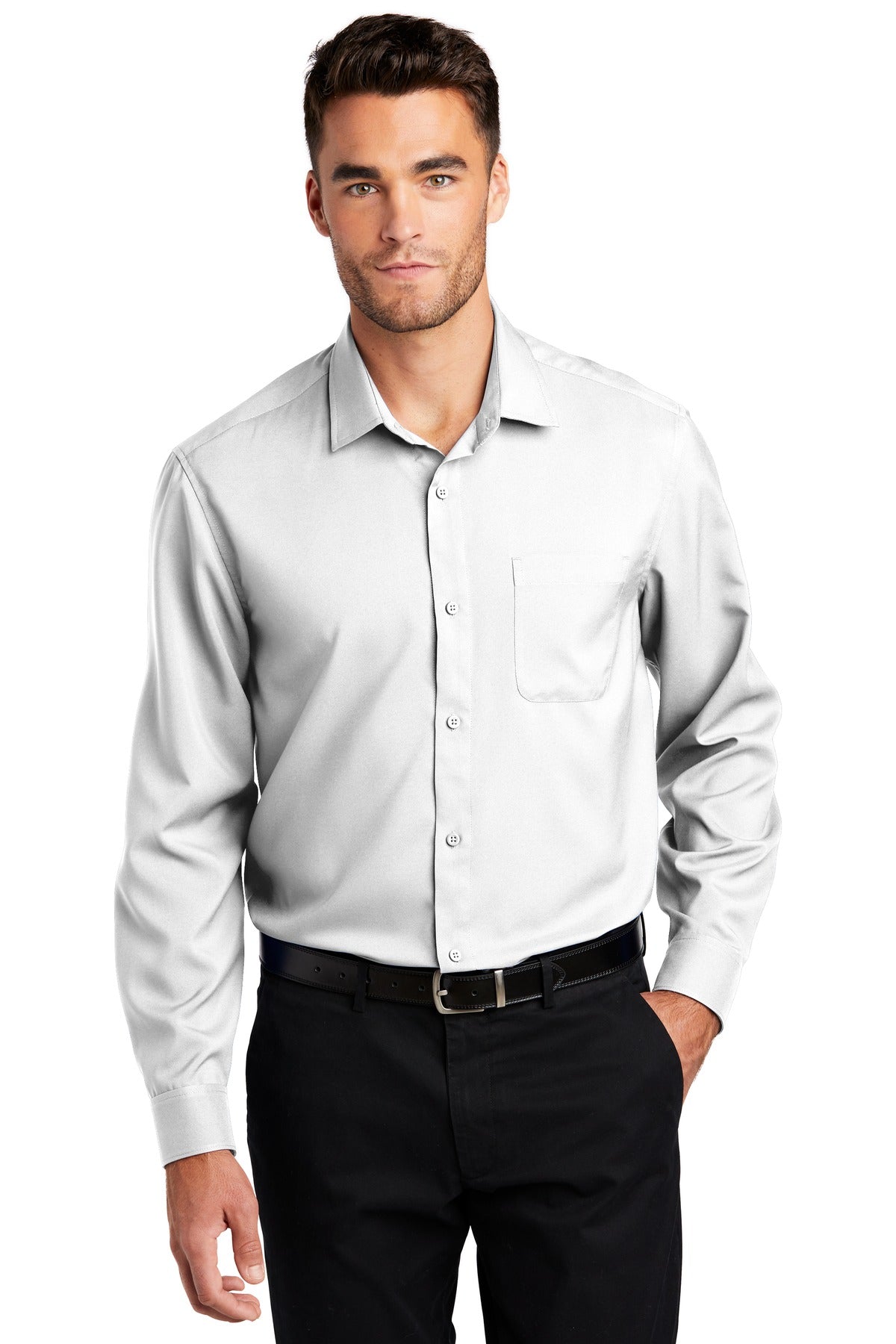 Port Authority® Long Sleeve Performance Staff Shirt