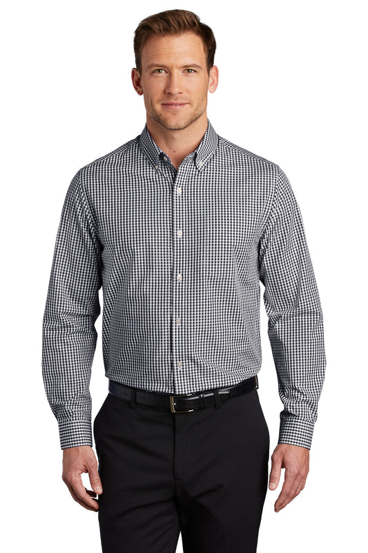 Port Authority® Broadcloth Gingham Easy Care Shirt