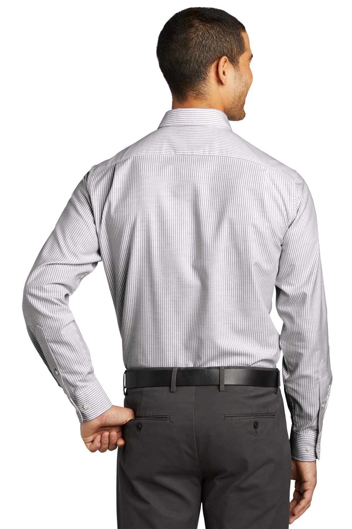 Port Authority® SuperPro  Oxford Stripe Shirt