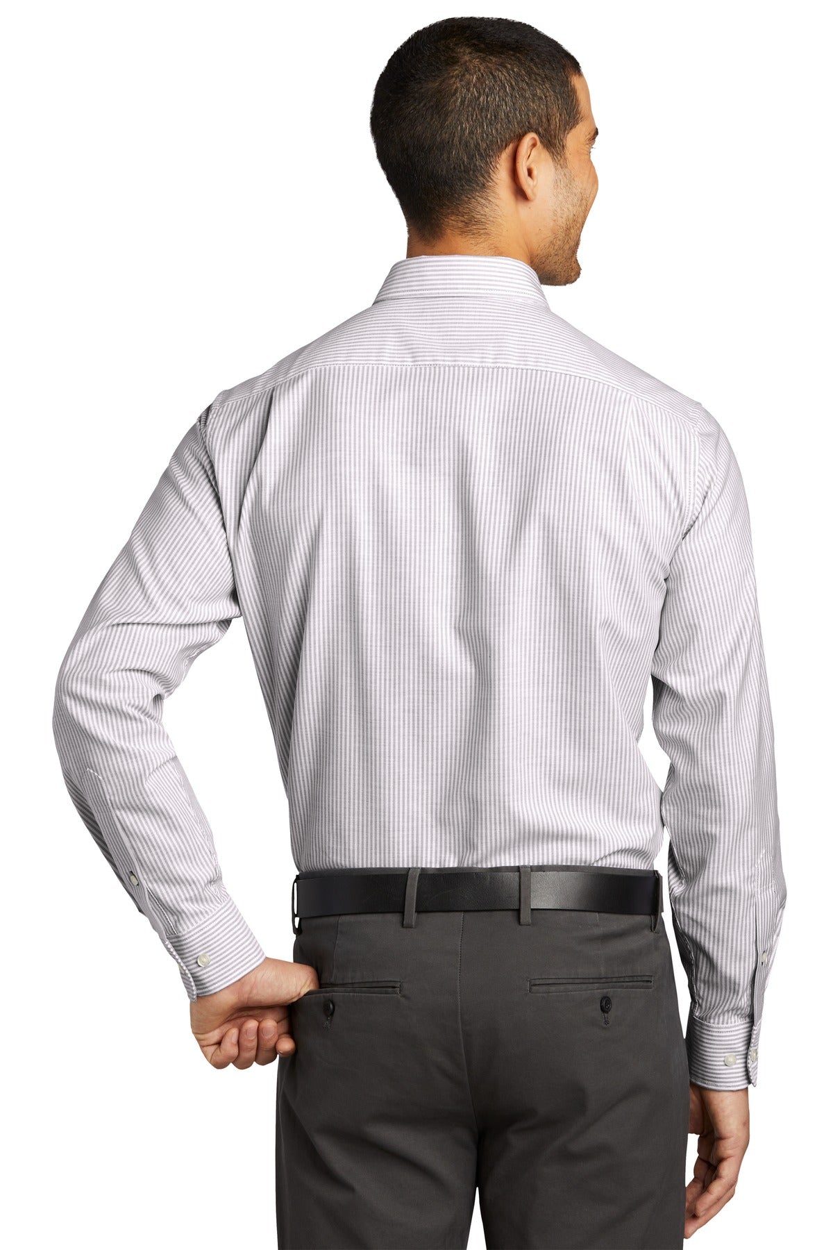 Port Authority® SuperPro  Oxford Stripe Shirt