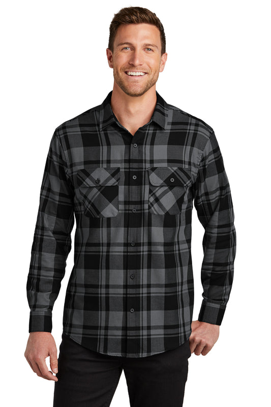 Port Authority® Plaid Flannel Shirt