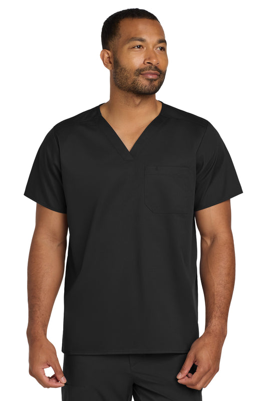 Wink® Unisex WorkFlex Chest Pocket V-Neck Top