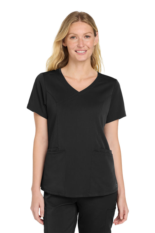 Wink® Women's Premiere Flex Mock Wrap Top