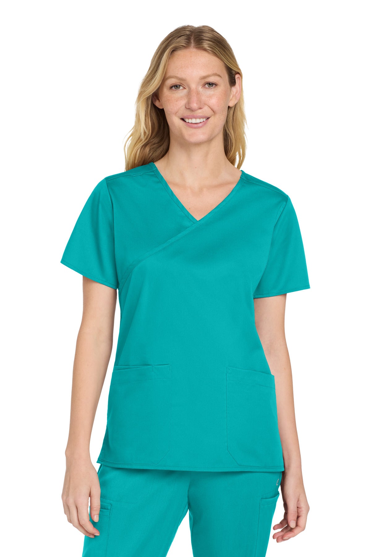 Wink® Women's WorkFlex Mock Wrap Top