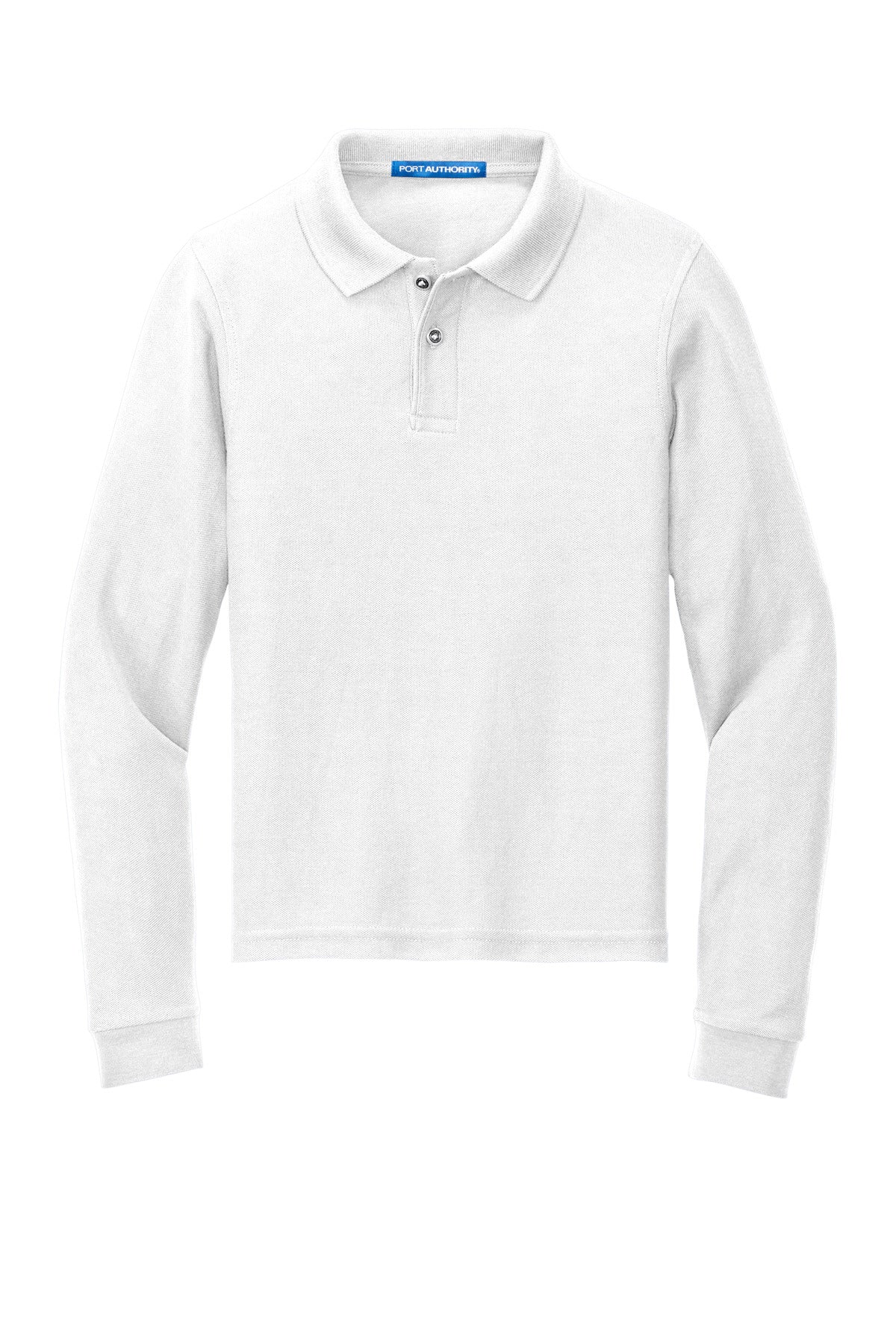 Port Authority® Youth Long Sleeve Silk Touch Polo