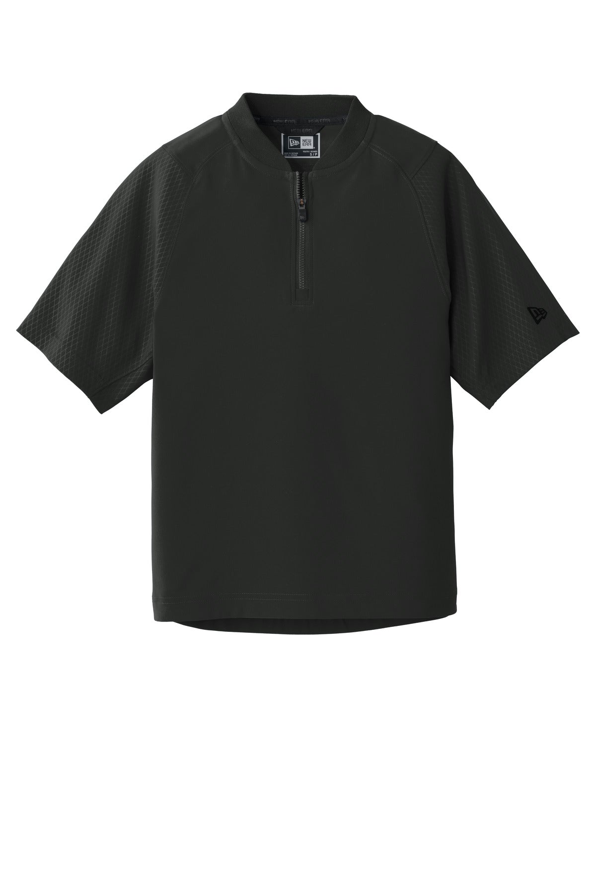 New Era® Youth Cage Short Sleeve 1/4-Zip Jacket