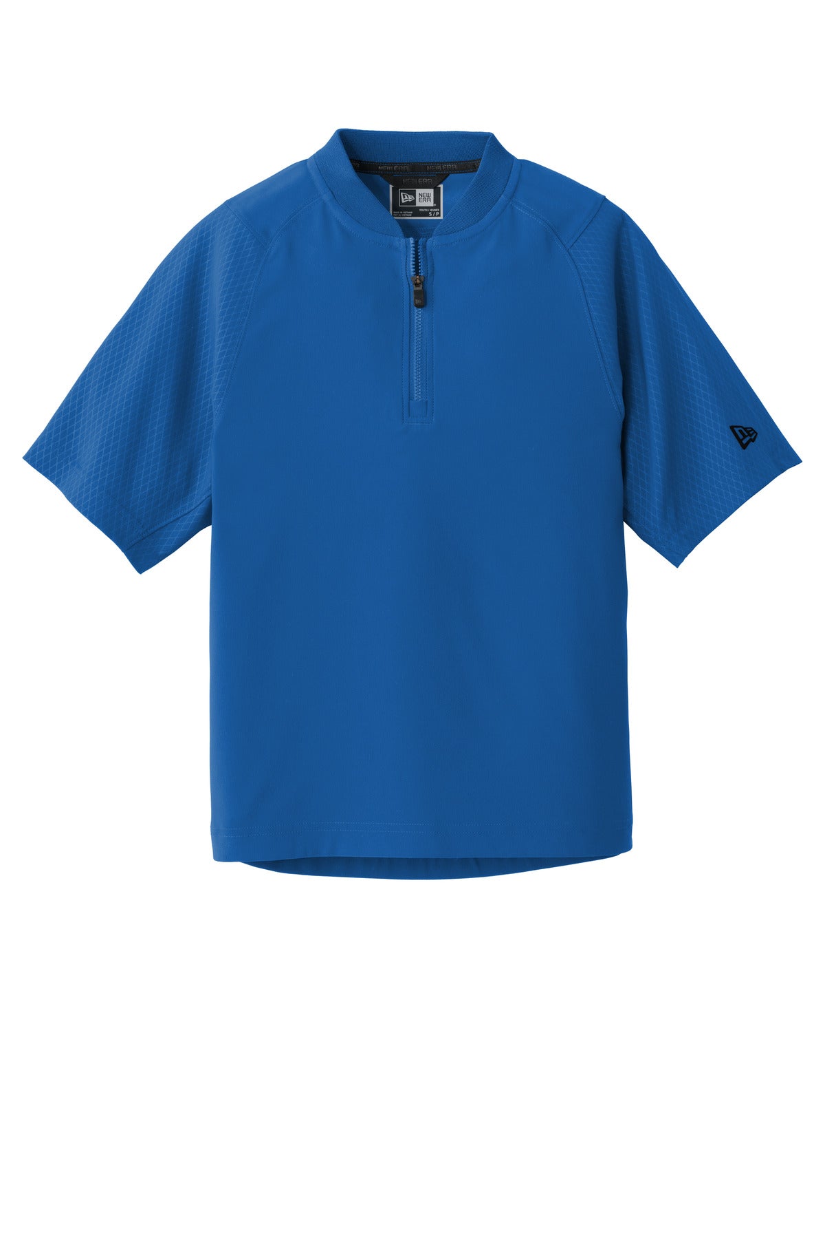 New Era® Youth Cage Short Sleeve 1/4-Zip Jacket