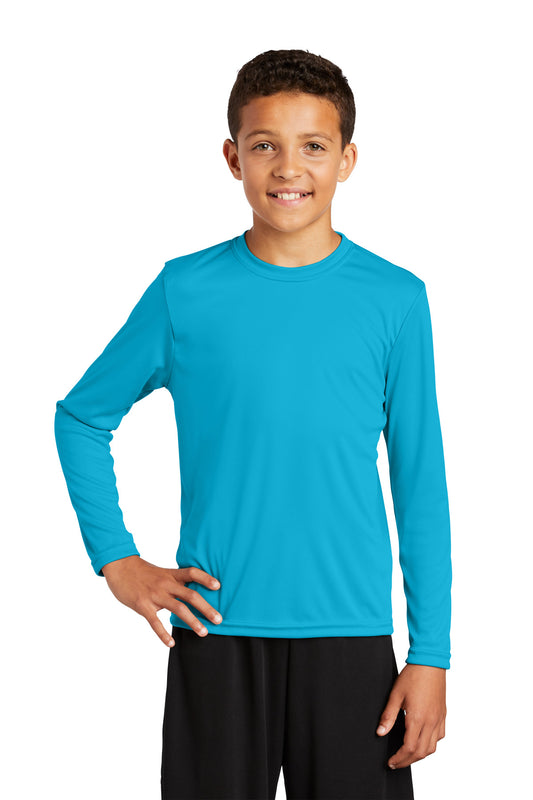 Sport-Tek® Youth Long Sleeve PosiCharge® Competitor Tee (CORE COLORS)