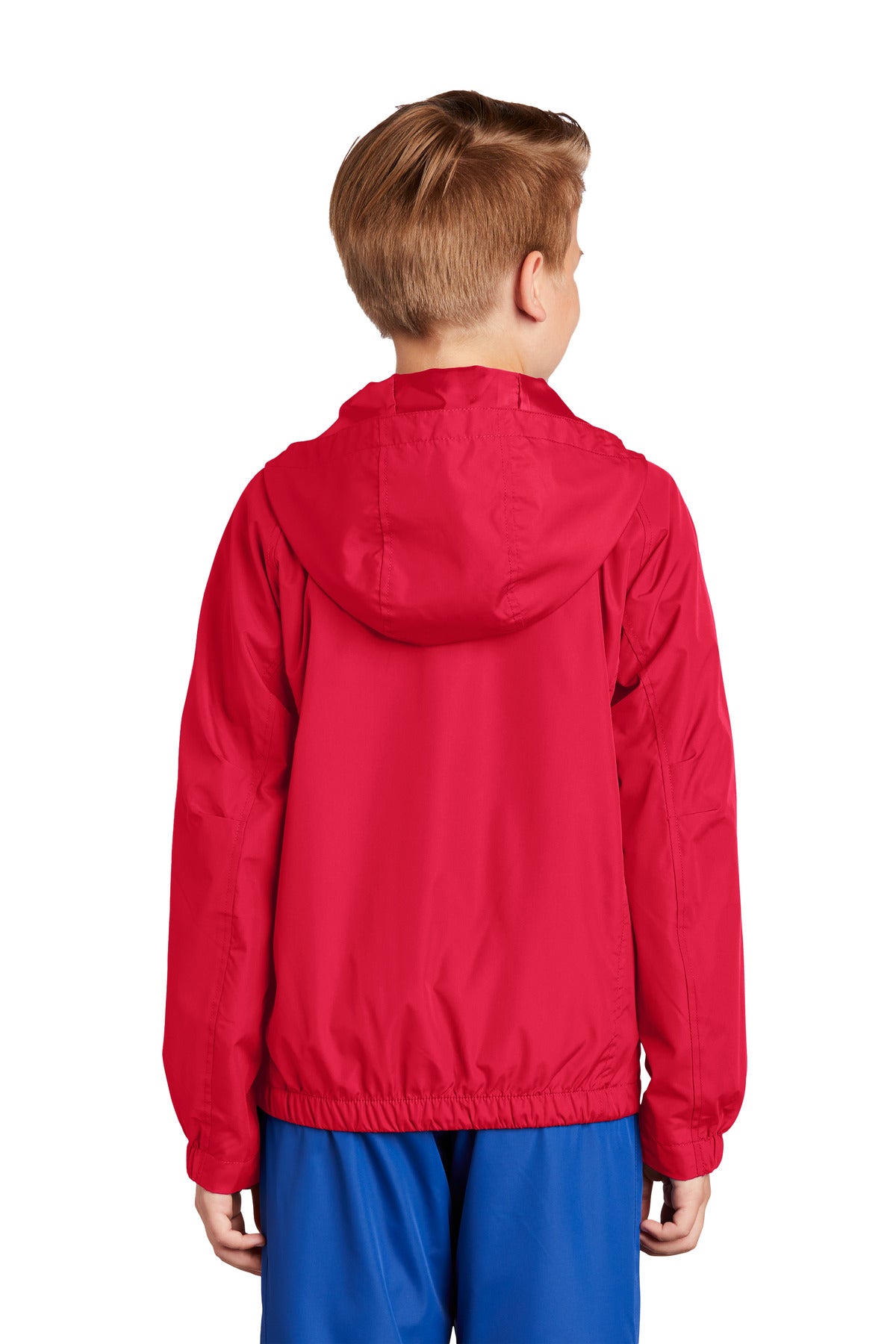 Sport-Tek® Youth Hooded Raglan Jacket