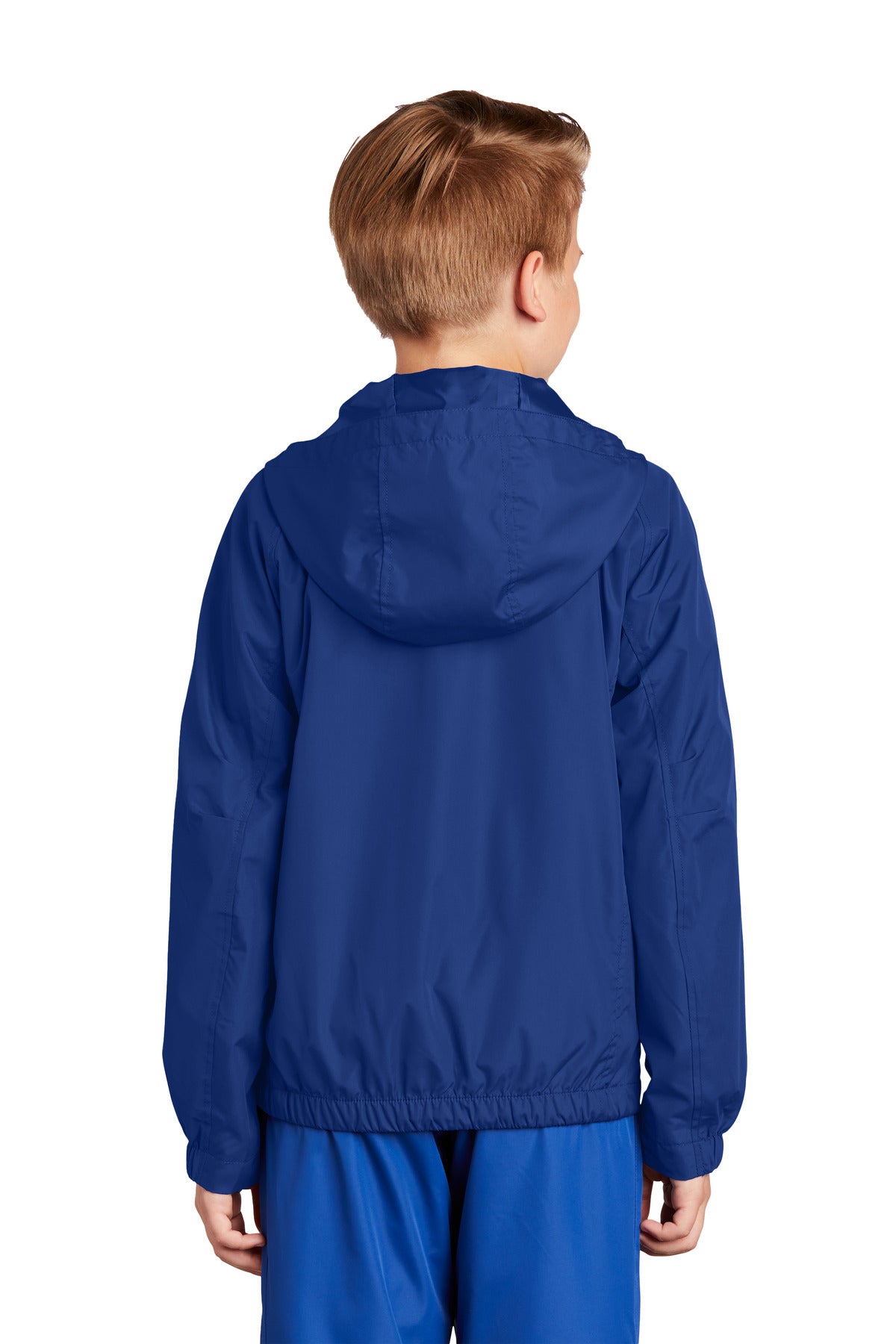 Sport-Tek® Youth Hooded Raglan Jacket