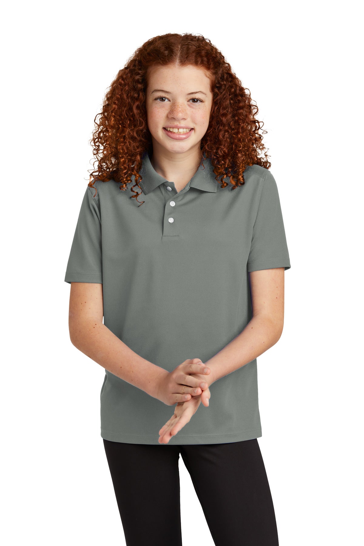 Sport-Tek® Youth UV Micropique Polo